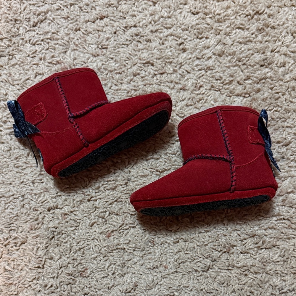 UGG Red Baby Walker Boots